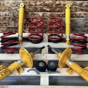 Koni sensitive lowering specific dampers and eibach adjustable lowering springs for vw t5 t6 t6.1
