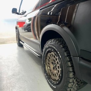 Richard grant moulding rgm wheel arch cover for vw transporter t5 t6 t6.1