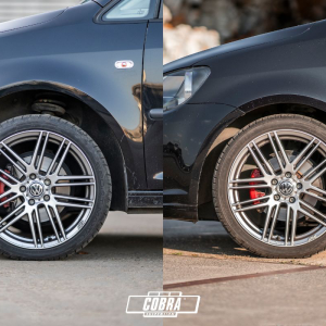 CobraVW Caddy lowering springs