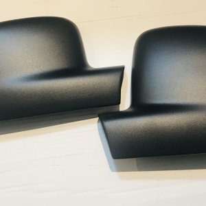 VW Caddy wing mirror cover black