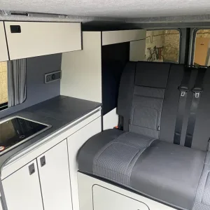 built creatio. base range kitchen for swb transprter van