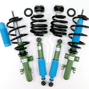 TWIN-MONOTUBE-PROJEKT-16XL KOMFORT coilover for the vw t5 t6 t6.1 transporter van
