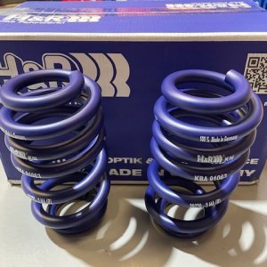 h&r 40mm lowering springs for vw t5 t6 vans.
