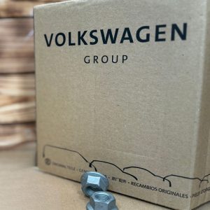 VW Crafter Crafter front suspension Strut top mount Top mount Strut top nut Strut top mount retaining nut Suspension mounting nut Front axle strut mount
