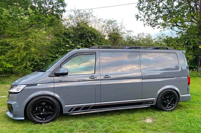 Twin Monotube Projekt max low 50-90mm coilovers for VW Transporter T5 T6 and T6.1 with Eibach and Koni