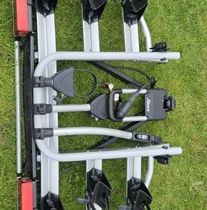 Atera Strada DL3 tow bar mounted bike rack for 3 to 4 bikes