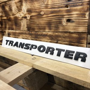transporter gloss black badge Made from durable ABS plastic Great quality & design OEM Replacement Finished in gloss black Latest design