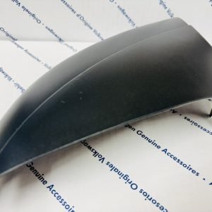 Genuine VW wing mirror lower cover cap in satin black and fits T5.1 / T6 / T6.1 models.